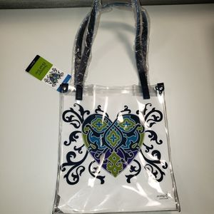NWT BRIGHTON PVC CLEAR TOTE